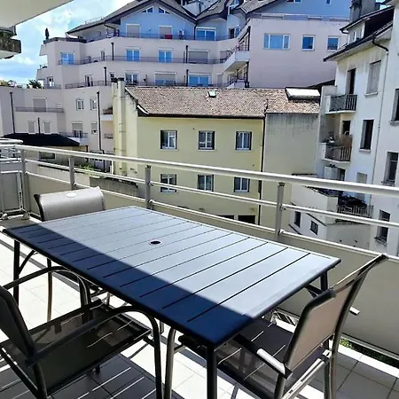 Appartement Le Jeremy Avec Parking Souterrain à Thonon-les-Bains Extérieur photo